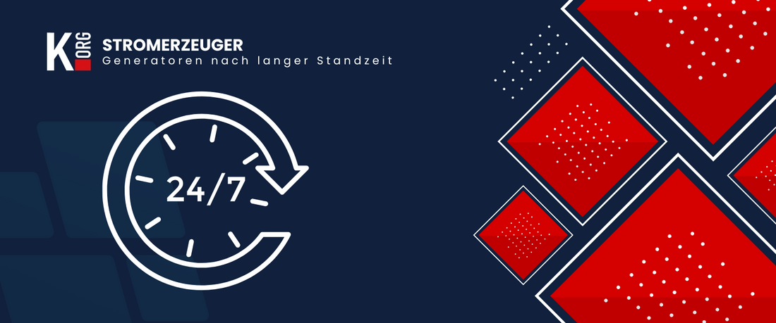 Generator nach langer Standzeit starten