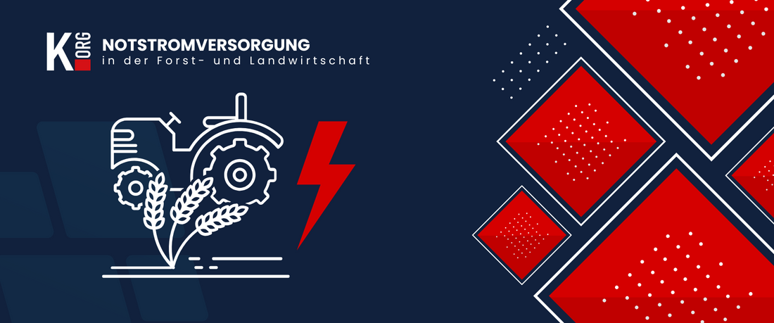 Notstromversorgung in der Forst und Landwirtschaft