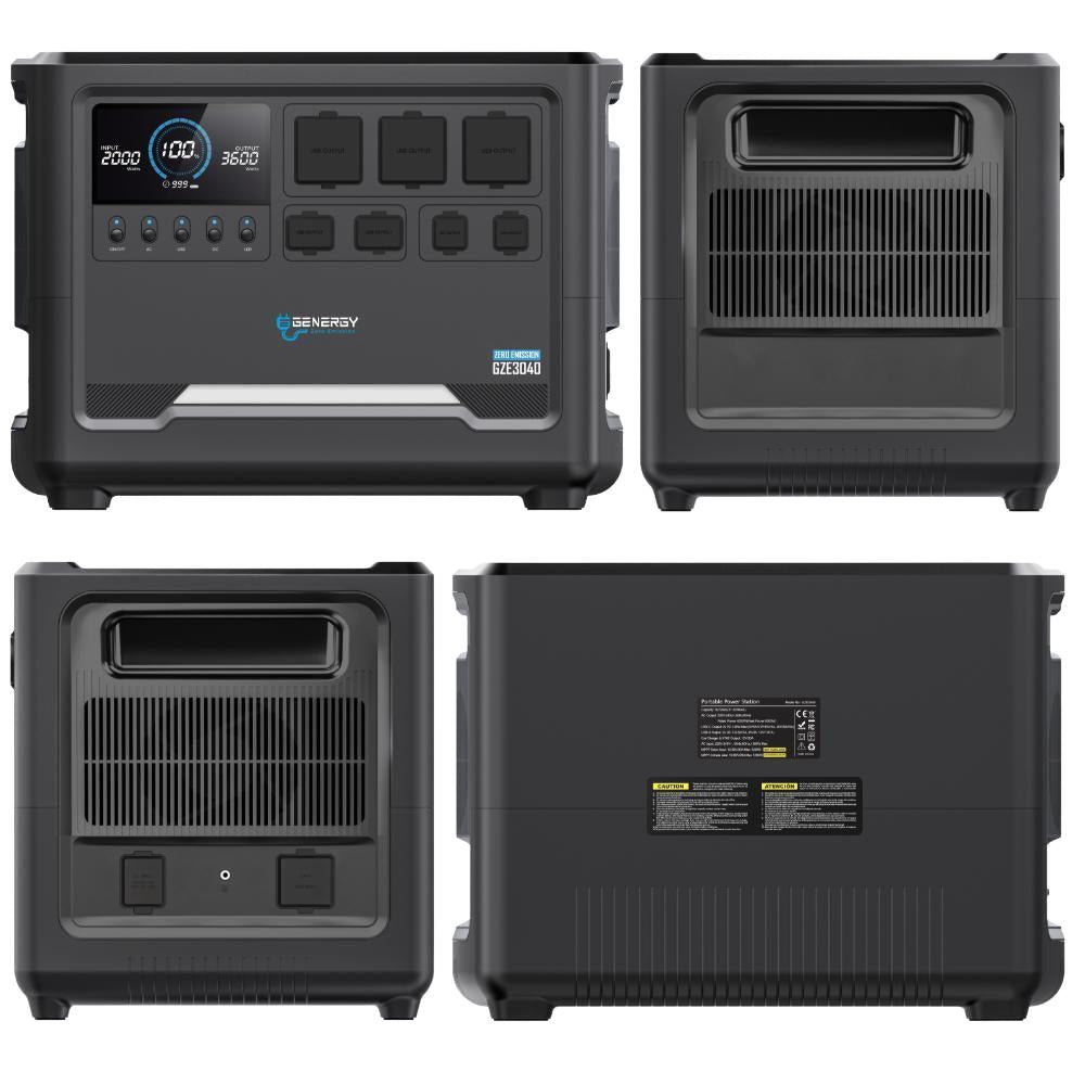 GENERGY GZE-3040 Powerstation 4000 Watt und 3072 Wh