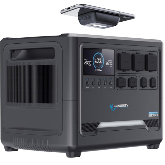 GENERGY GZE-3040 Powerstation 4000 Watt und 3072 Wh