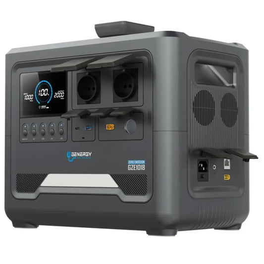 GENERGY GZE-1018 Powerstation 1800 Watt und 1024 Wh ideal für PV-Anlagen