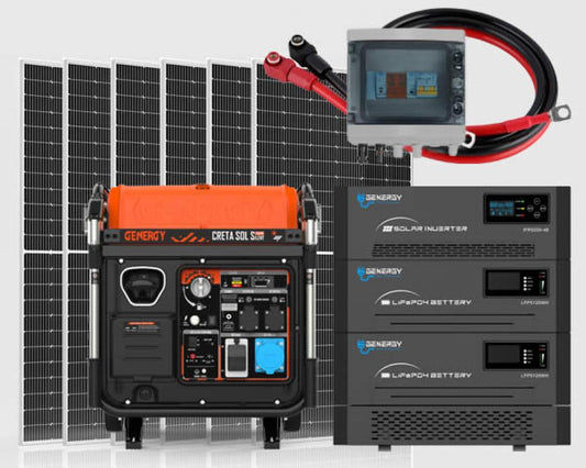 Solarsystem 4kW All-in-one Lösung Sirius-C