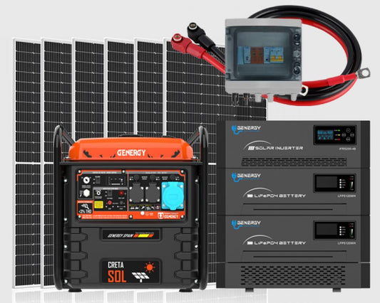 Solarsystem 4kW All-in-one Lösung Sirius-B