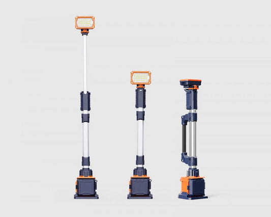 Lichtmast beleuchteter Turm DIRECT-100 4000 Lumen 1,4 Meter