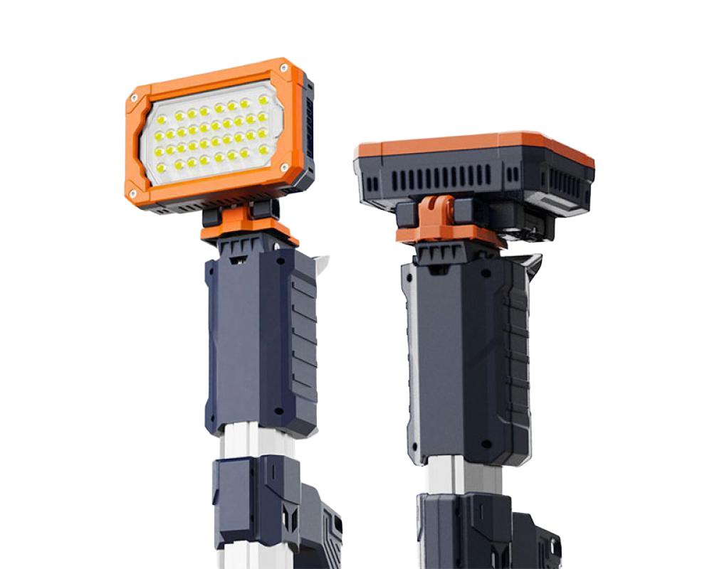 Lichtmast beleuchteter Turm DIRECT-100 4000 Lumen 1,4 Meter