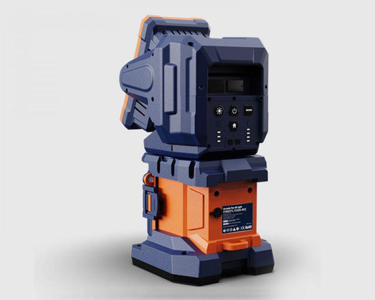 Tragbare Beleuchtungslampe FIREFLY-200-RC 12000 Lumen Roboter 360º