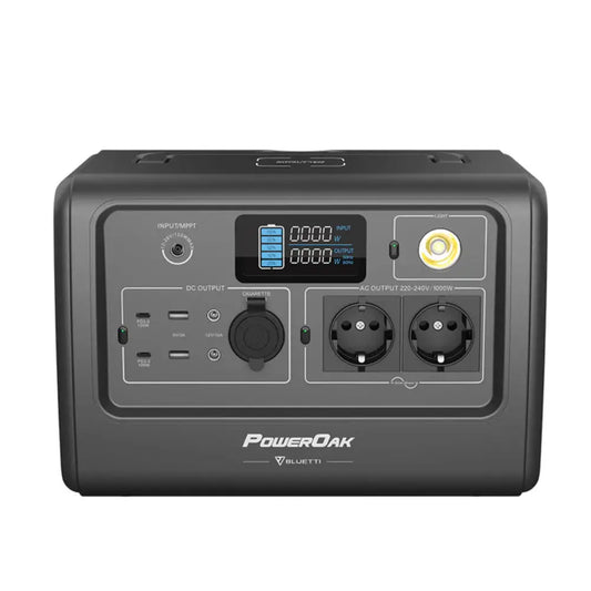 BLUETTI tragbare Powerstation EB70 schwarz Bluetti