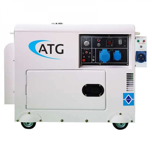 6000 Watt ATG Multifuel 6SPA Stromerzeuger - Diesel, Heizöl, Pflanzenöl & Altspeiseöl mit ATS ATG