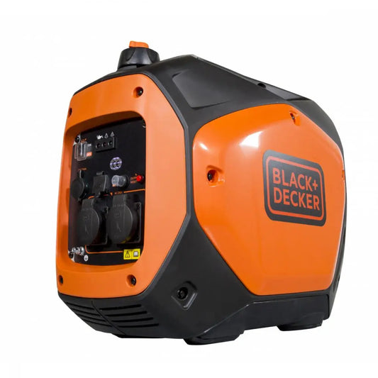 2200 Watt Black + Decker BXGNi2200E Benzin Inverter Stromerzeuger Black + Decker