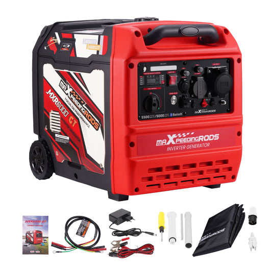 5500W Benzin Inverter Stromerzeuger mit App Steuerung maXpeedingrods MXR 6000GT – EU maXpeedingrods