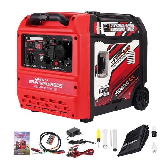 5500W Benzin Inverter Stromerzeuger mit App Steuerung maXpeedingrods MXR 6000GT – EU maXpeedingrods