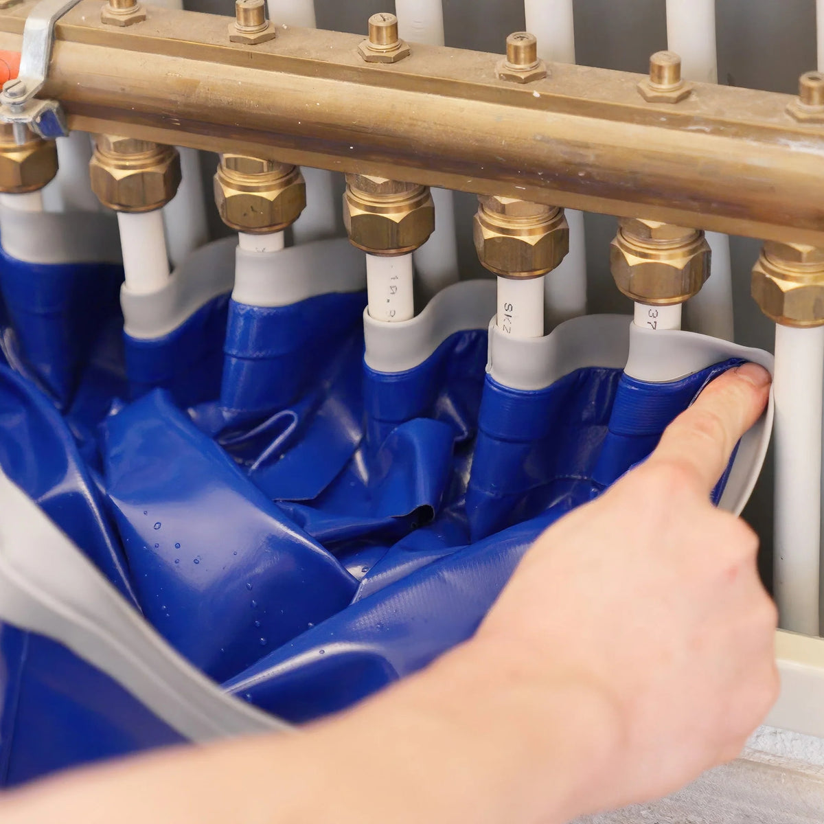 DERBLAUE® Profi-Wanne – Die faltbare Auffangwanne für jeden Handwerker DERBLAUE®