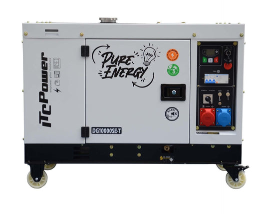 Diesel Stromaggregat DG10000SE-T 7,6 kW 230V & 400V ITC