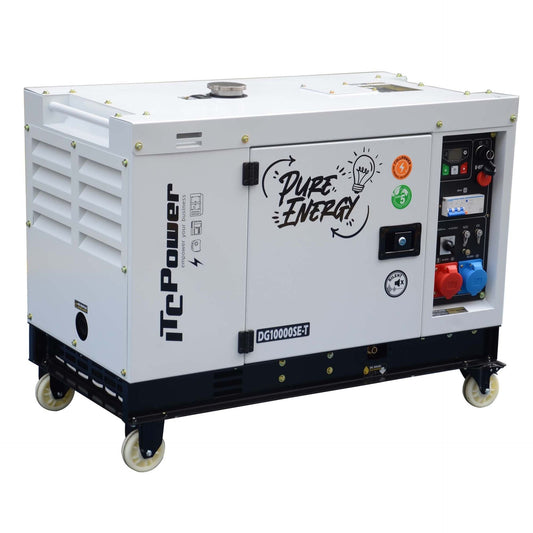 Diesel Stromaggregat DG10000SE-T 7,6 kW 230V & 400V ITC