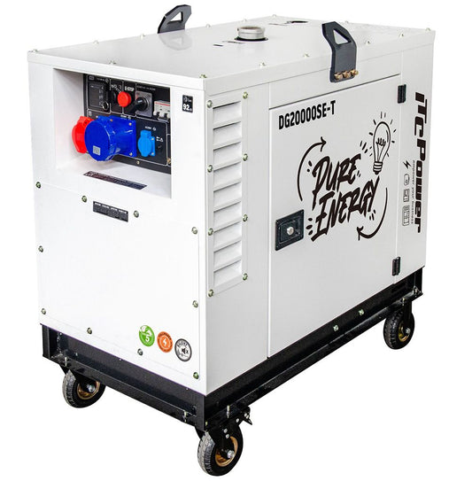 Diesel Stromaggregat 20 kVA / 16 kW 230V & 400V DG20000SE-T ITC