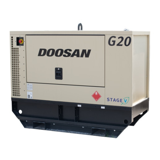 Netzersatzanlagen 19kVA Stage-V DOOSAN G20 DOOSAN