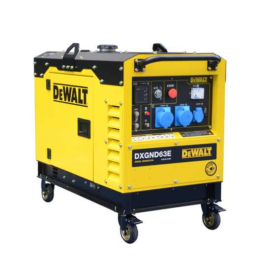 DeWalt Diesel Stromerzeuger 6,3 kW Diesel DXGND63E DeWalt