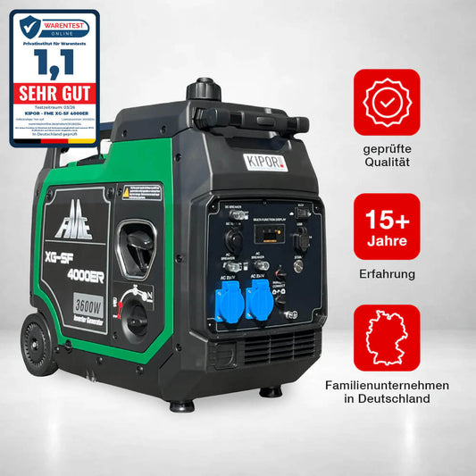 3800 Watt Benzin Inverter Stromerzeuger FME XG-SF 4000ER FME