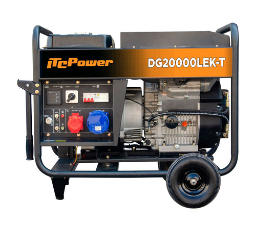 Diesel Stromaggregat 20 kVA / 16 kW DG20000LEK-T ITC POWER ITC