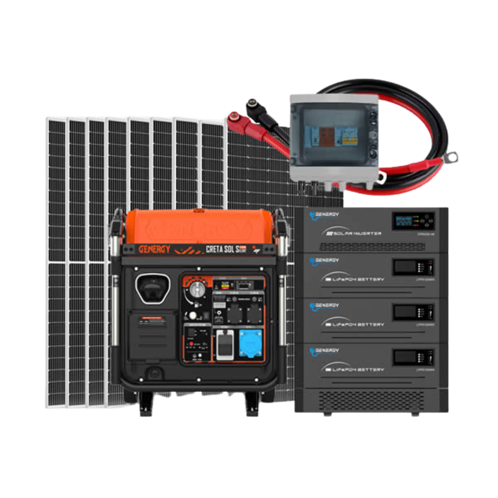 Autarke Inselanlage Solarsystem 6kW All-in-one Lösung Vega-C Genergy