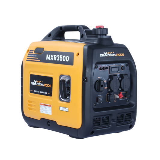 3300 Watt Benzin Inverter Stromerzeuger maXpeedingrods MXR 3500 mit LED Display
