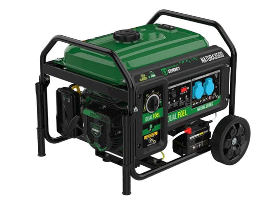 Dualfuel Stromerzeuger 3300W Genergy Natura 3500 SVR - Benzin & LPG Genergy