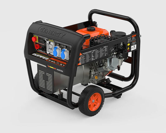 Schweißgenerator Benzin AVR 6500W / 60-200A - Genergy Timanfaya-S IP67