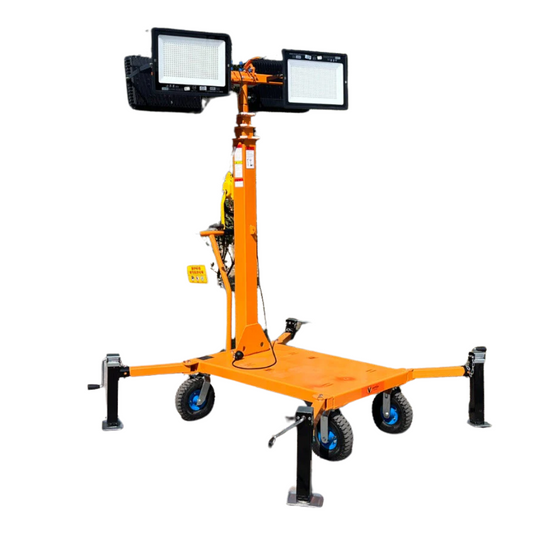 LED Lichtmast - 4x400W - 160.000 Lumen Voltherr LT1800 Voltherr