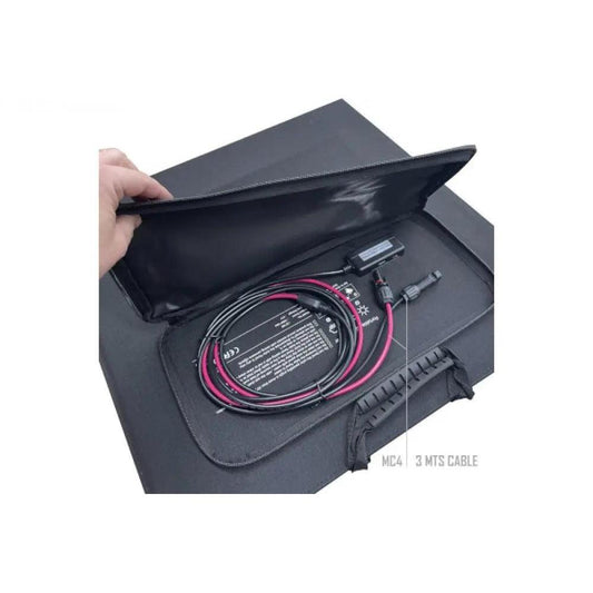 faltbares Solarpanel genergy GZE100 kabel