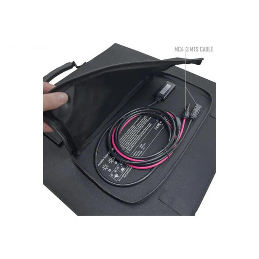 faltbares solarpanel genergy GZE200 cable