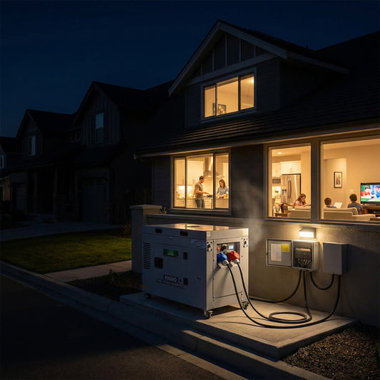 FME 8000iD 230V & 400V - 8000 Watt Diesel Inverter Generator mit integriertem ATS-Eingang (Jetzt Vorbestellen) FME