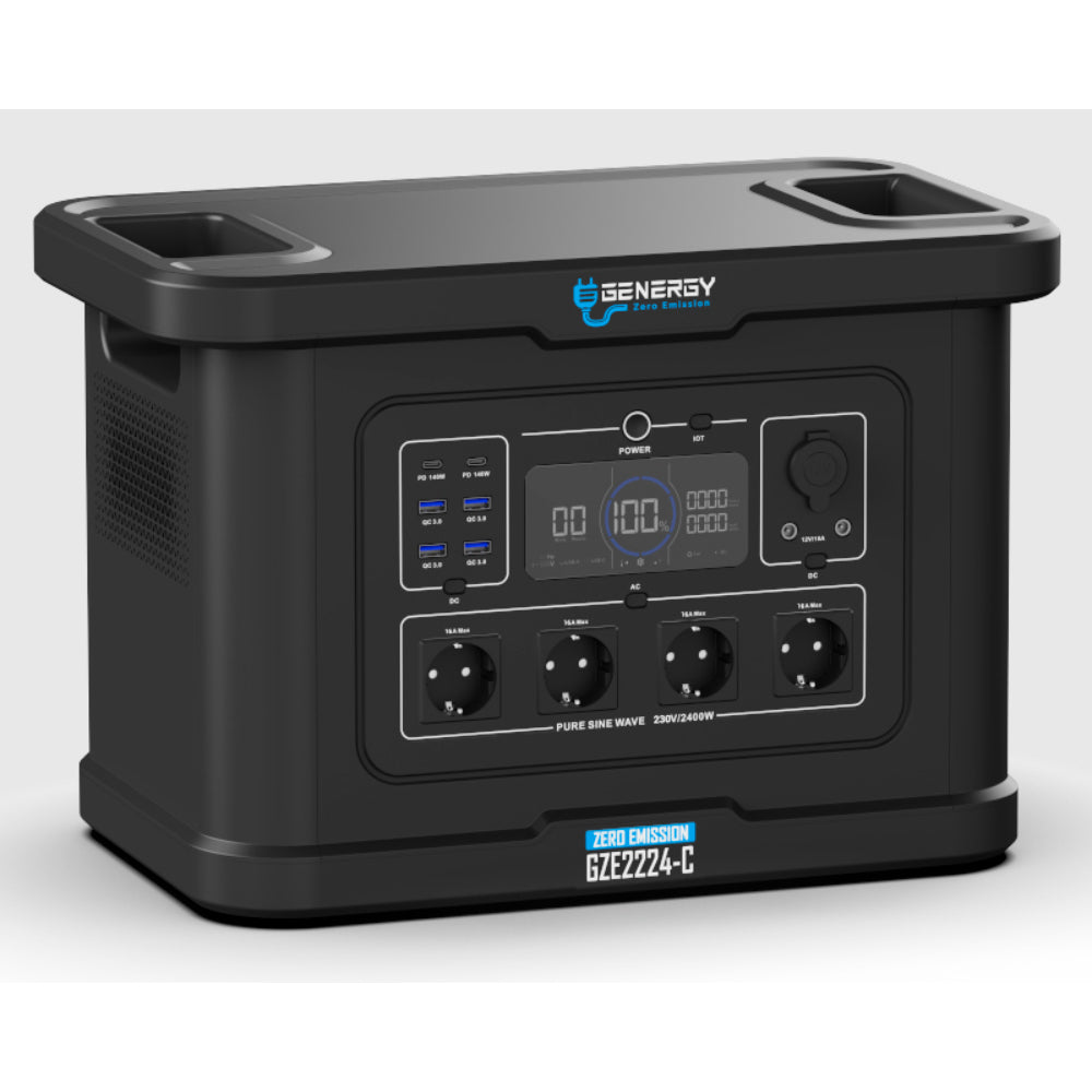 Powerstation 2232Wh - 4500W max. Output GENERGY GZE-2224-C Genergy