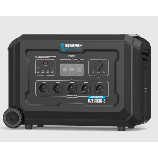 Powerstation 3072Wh - 7000W max. Output GENERGY GZE-3036-E Genergy