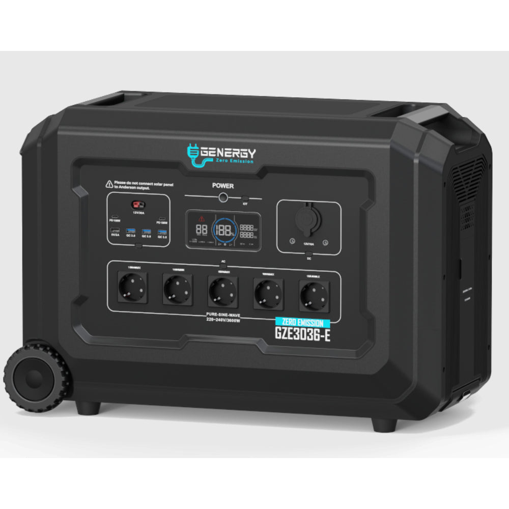 Powerstation 3072Wh - 7000W max. Output GENERGY GZE-3036-E Genergy