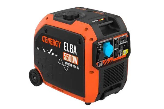 Inverter Stromerzeuger Benzin 5500 Watt mit Fernbedienung Genergy Elba Genergy