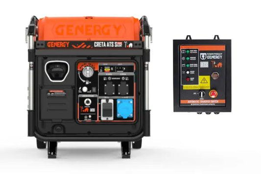Inverter Stromerzeuger Benzin 7500 Watt Genergy Creta ATS Silent Genergy