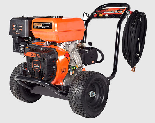 Benzin Hochdruckreiniger 275 Bar Genergy Sella - 900 L/H - Seilzug-Start