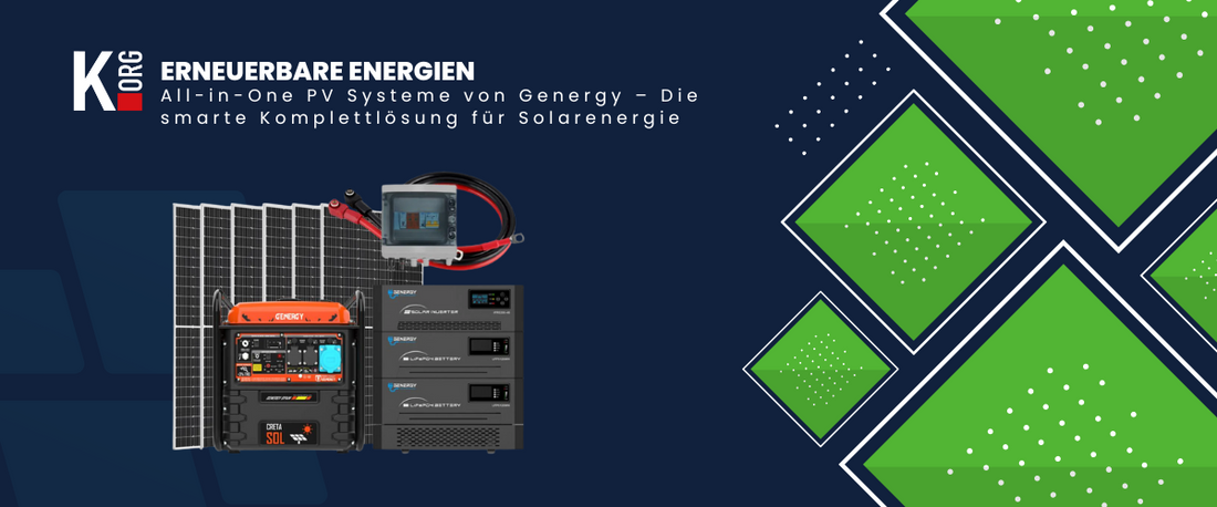 All-in-One PV Systeme von Genergy