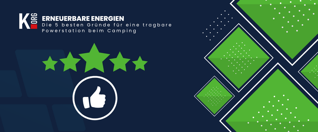 5 Gründe für eine tragbare Powerstation beim Camping