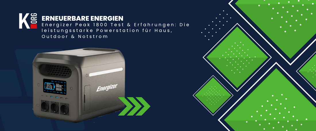Energizer Peak 1800 Test & Erfahrungen