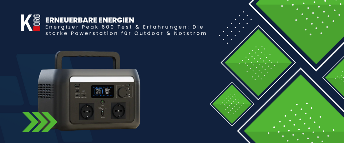 Energizer Peak 600 Test & Erfahrungen