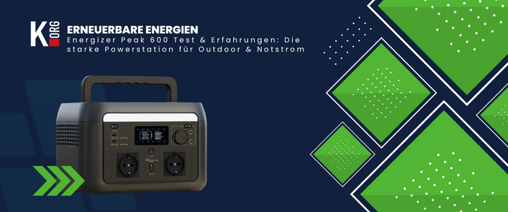 Energizer Peak 600 Test & Erfahrungen