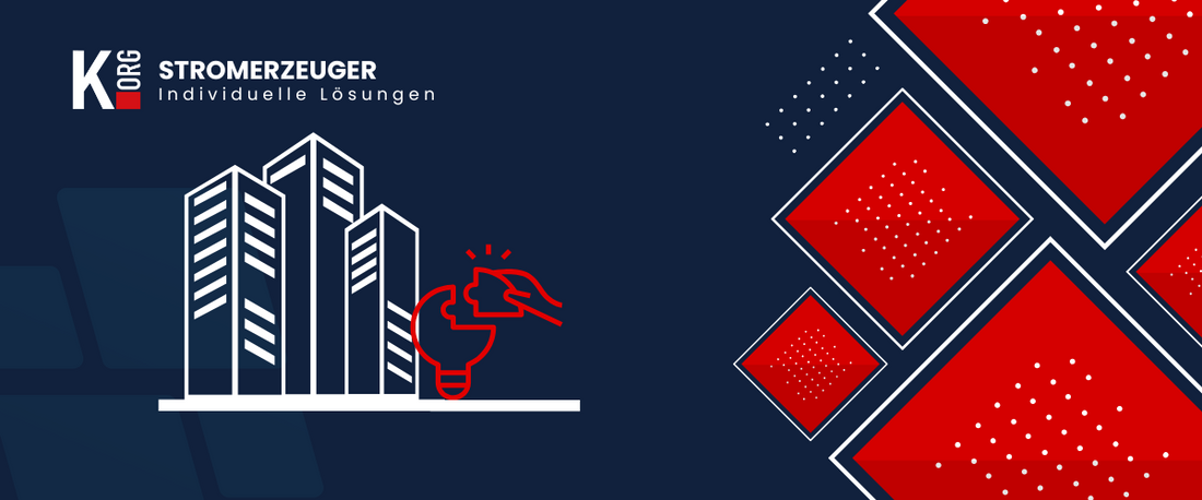 Notstromaggregat individuelle Lösungen für Unternehmen