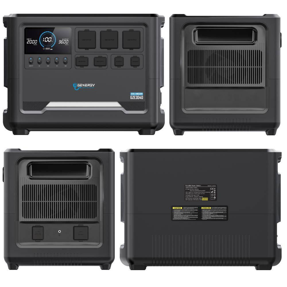 GENERGY GZE-3040 Powerstation 4000 Watt und 3072 Wh