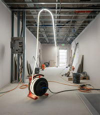LED-Lichtschlauch auf Kabeltrommel, 10 m, 120 W, 5.000 K, einseitig