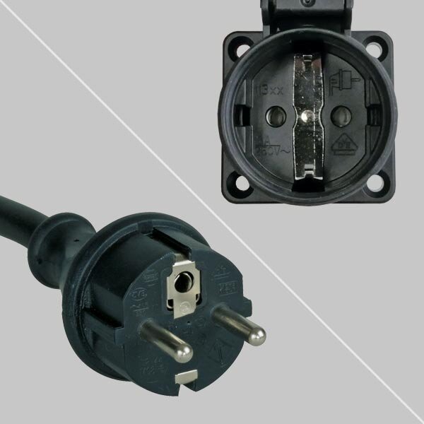 GLADIATOR SL I, 40 W, 230 V, IP54, 4.000 lm, H07RN-F, 5 m Zuleitung Sonlux