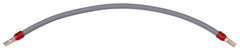 Verdrahtungsbrücke 10 mm² grau 260 mm beidseitig mit 12 mm isolierter Aderendhülse