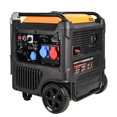 11 kVA 400 V Gas & Benzin KGG90Ei-DF Inverter Stromaggregat Kompak