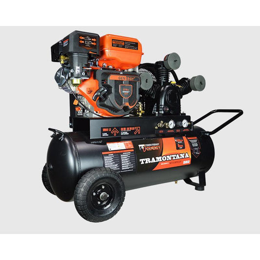 Benzin-Kompressor  GENERGY TRAMONTANA 8BAR 720L/H Leistungsstark und mobil für anspruchsvolle Druckluftanwendungen Genergy
