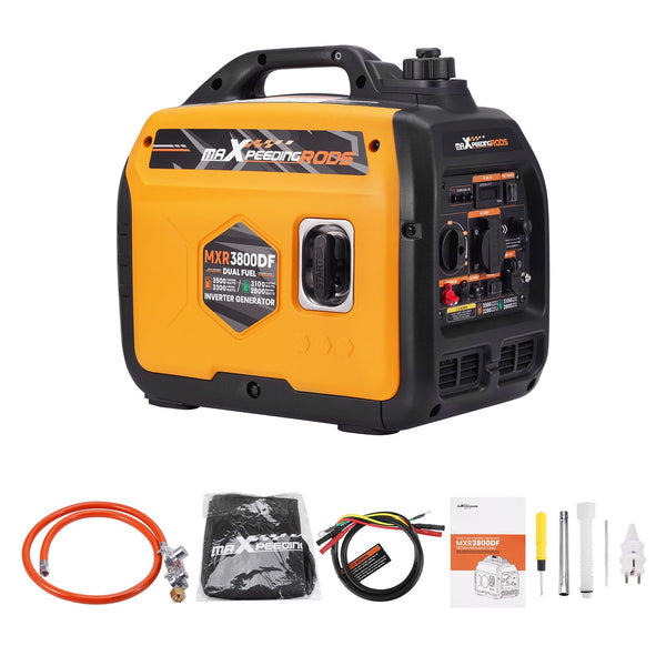 MaXpeedingrods MXR 3800DF Dual-Fuel Inverter Generator